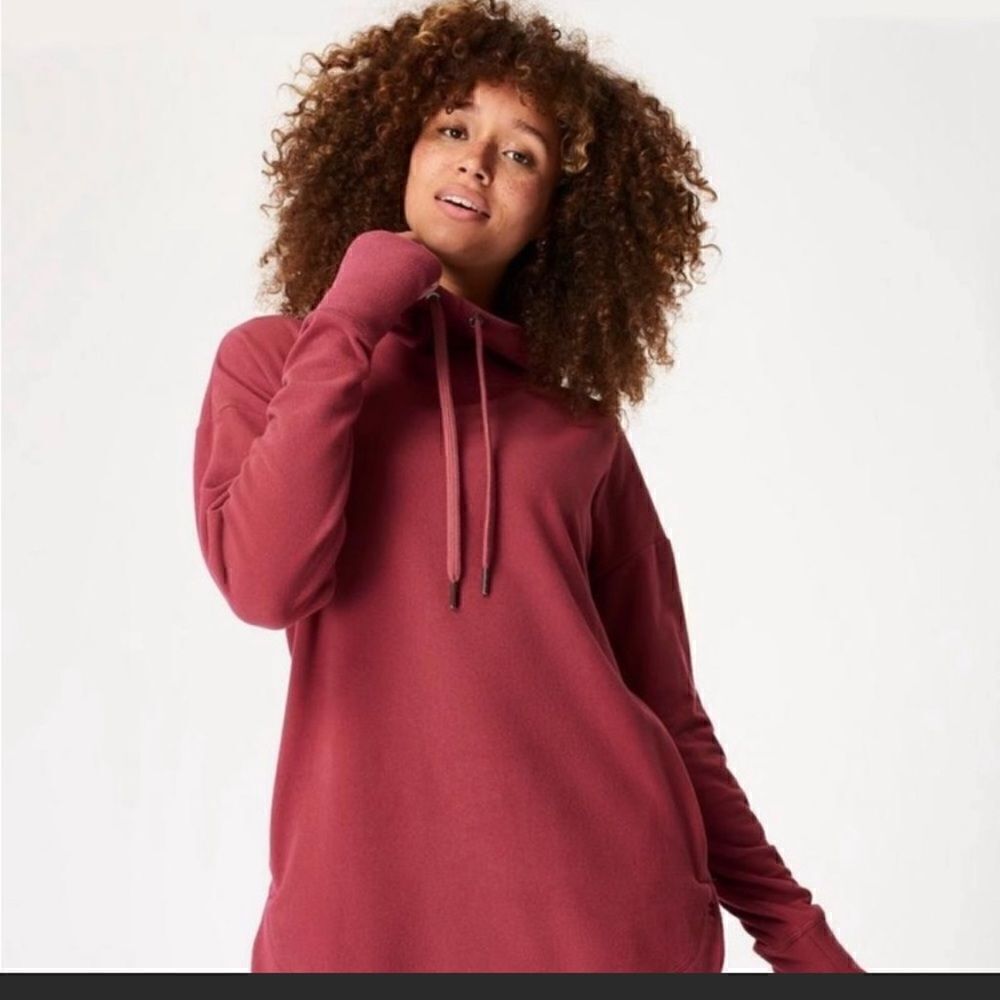 Sweaty Betty escape luxe fleece hoodie size small
